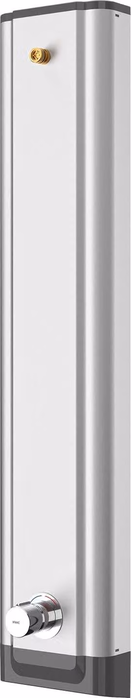 KWC AR pannello doccia, F5, idr., acciaio inox, miscelatore, per soffione doccia, AB. Soffione doccia, ABE