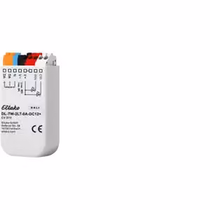 Eltako DL-TW-2LT-8A-DC12+, Dimmer, Esterno, Wireless, Bianco, LED, IP20