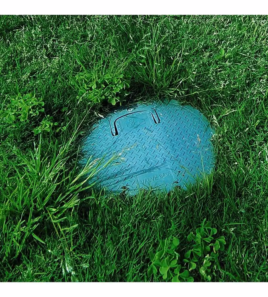 Pozzetto EZ-Open PZCM coperchio 25cm con maniglia Verde Nero