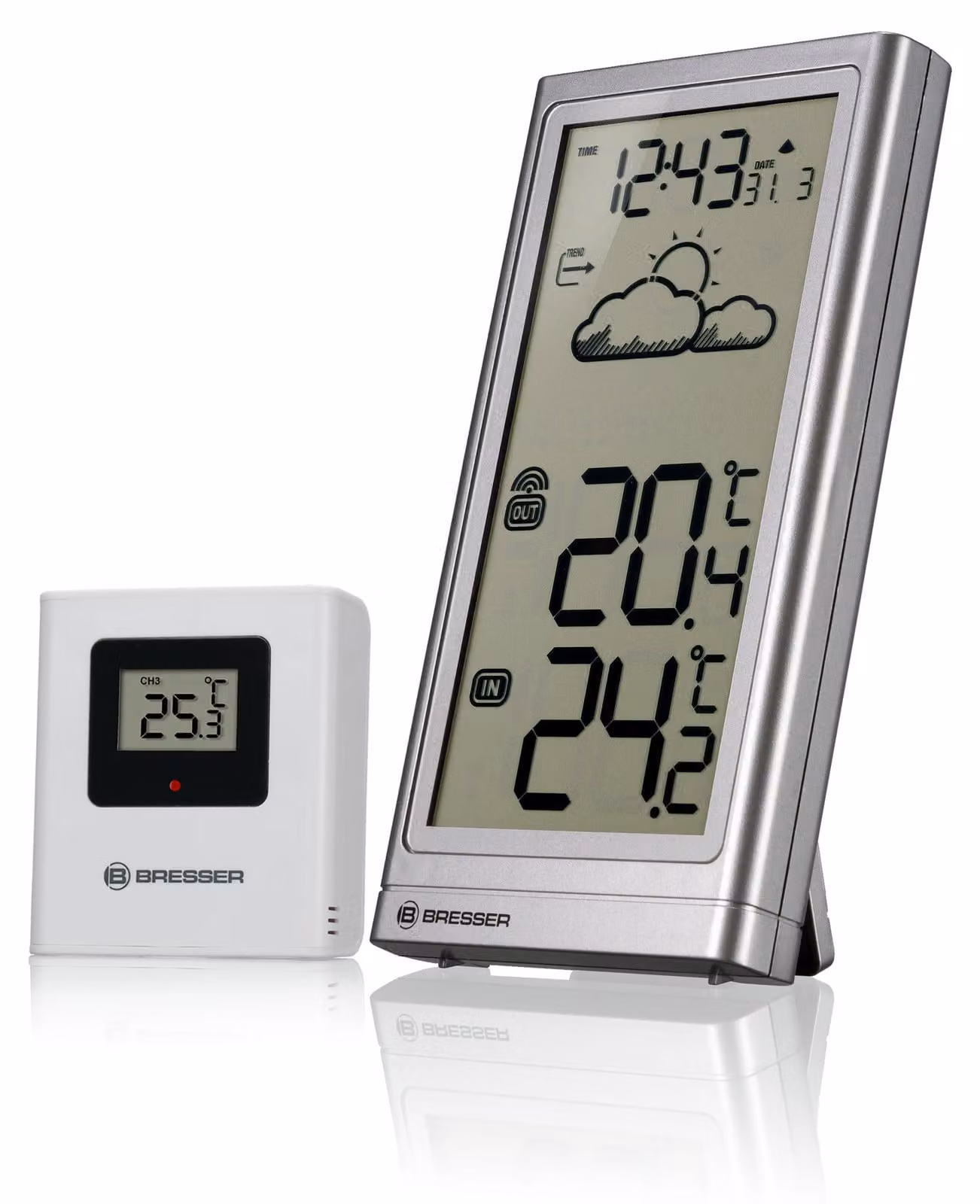 Stazione meteorologica RC BRESSER Meteo Temp Silver 7004200HZI000