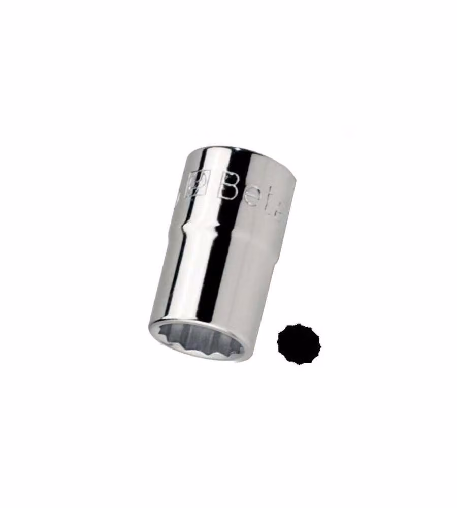 Chiave a bussola poligonale Beta 1/2" 10 mm argento – 2