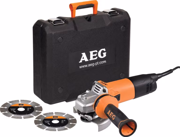 Smerigliatrice angolare WS 12-125 S Set di diamanti 125 mm 1200 W 11500 min-¹