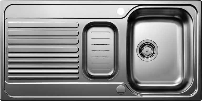 BLANCO TIPO II 6S acciaio inox finitura naturale