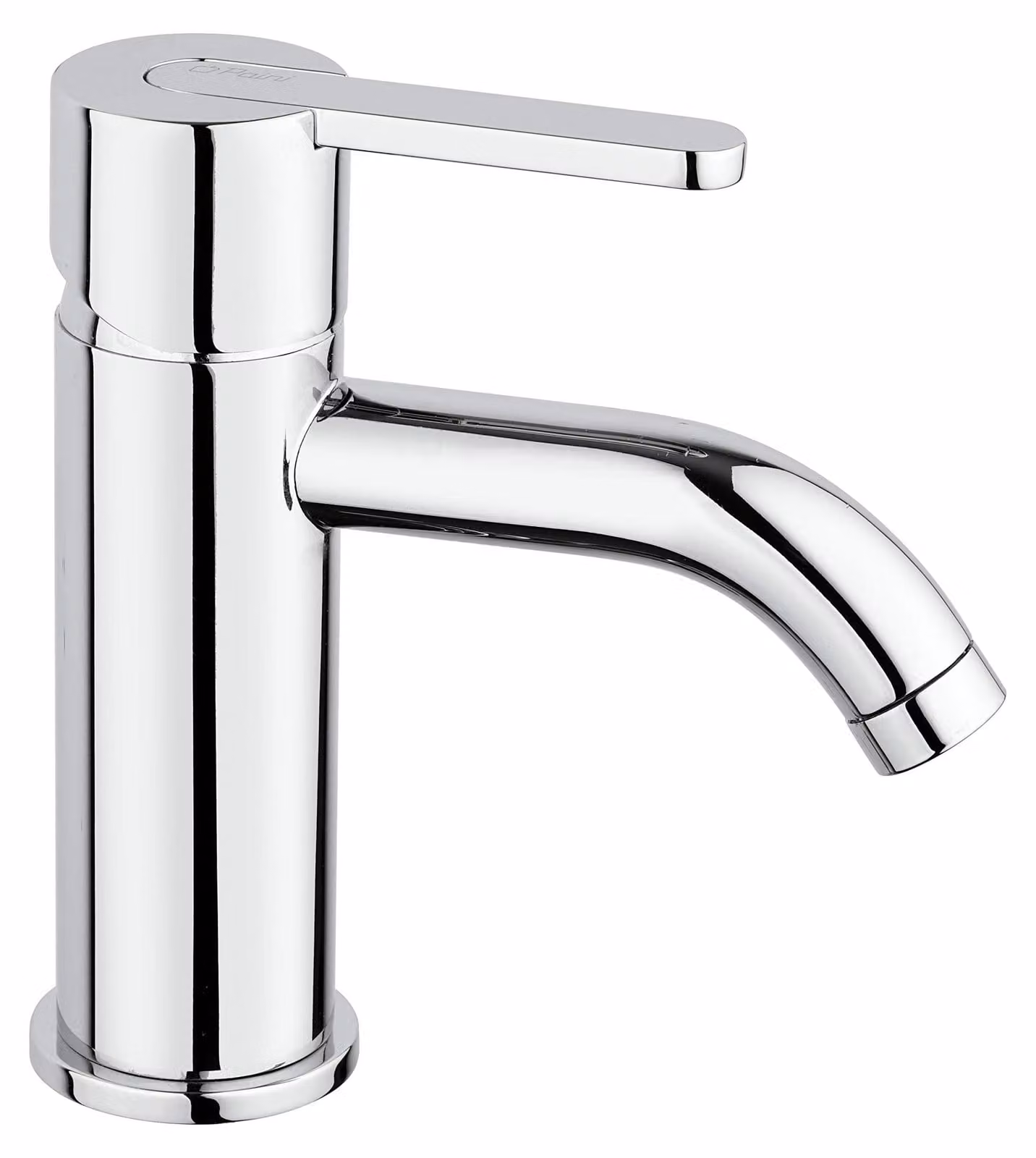 Miscelatore monocomando per lavabo, cromato, in ottone, 1 pezzo