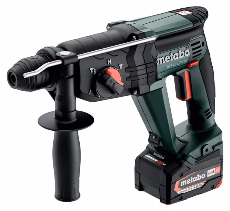 Martello scalpellatore a batteria 18 V KH 18 LTX 24 2 x 4,0 Ah Li-Power, ASC 55