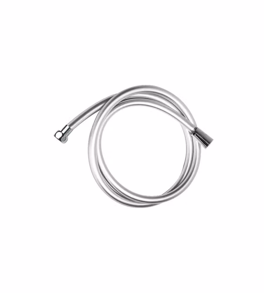 Metaform Flessibile Doccia PVC Argento 150 cm - Leggero e Resistente