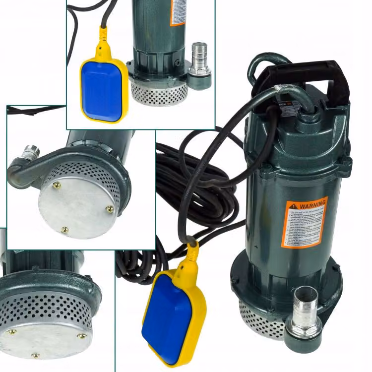 Pompa per acqua sporca Pompa sommersa Pompa per acqua Pompa da giardino per cantina Stagno 1 pollice