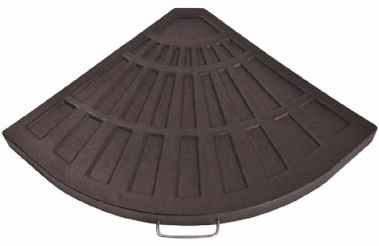 Portaombrelli in legno con base in resina e diametro di 42 mm