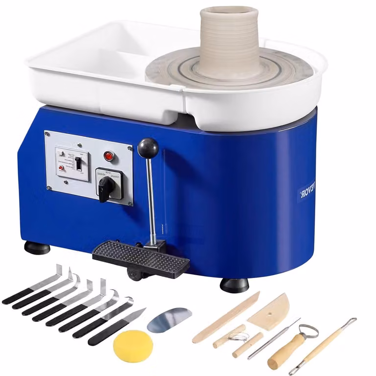 Tornio ceramico - Piatto girevole - Tornio per Vetroceramica - Motore per Vetroceramica - Macchina per modellazione - Motore da 450W