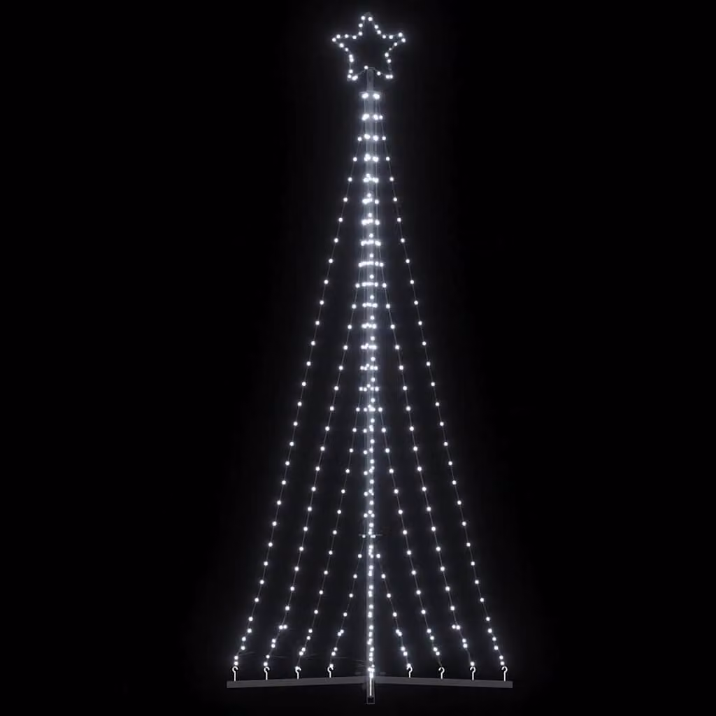 Albero di Natale con 447 LED bianco freddo vidaXL, Altezza: 250 cm