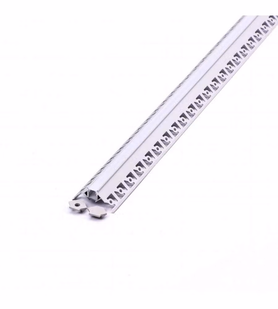 V-TAC Profilo in Alluminio per Strip LED - Silver - 2000mm