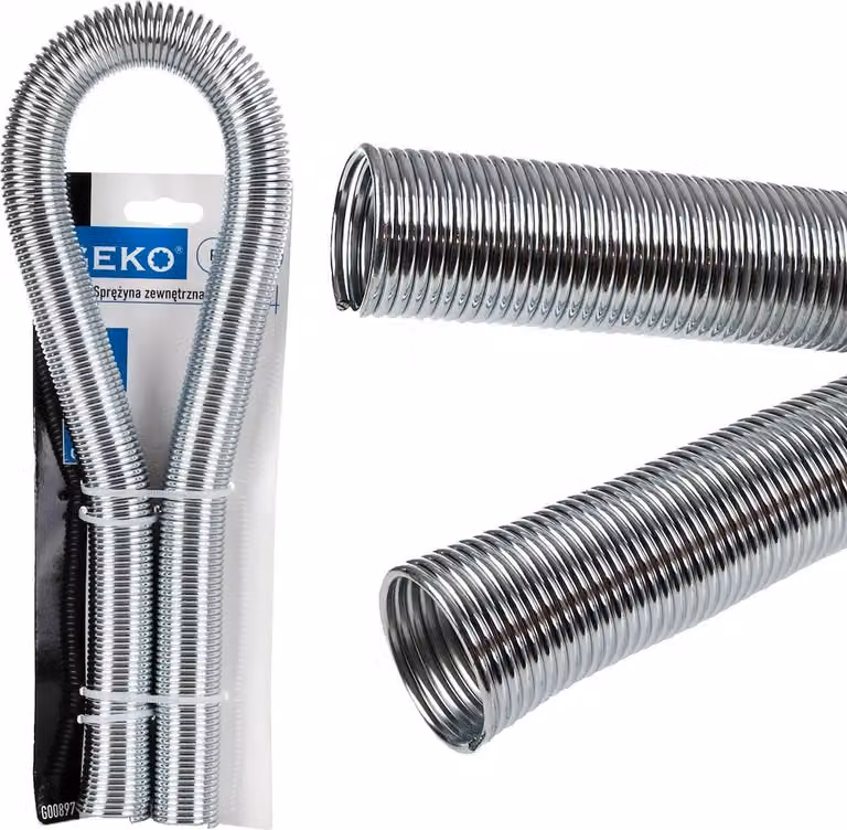 Spirale di curvatura esterna per tubi Pex-Al-Pex, diametro 20 mm, precisa e resistente alla rottura, per un'installazione efficiente negli impianti idrici e di riscaldamento