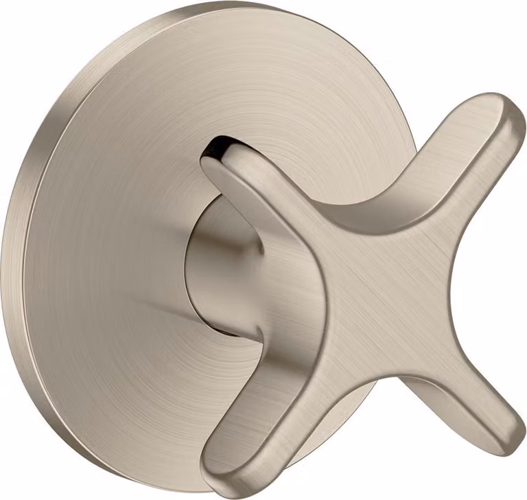 hansgrohe AXOR One robinet d'arrêt encastré, avec poignée croisillon, 48771820, 48771820