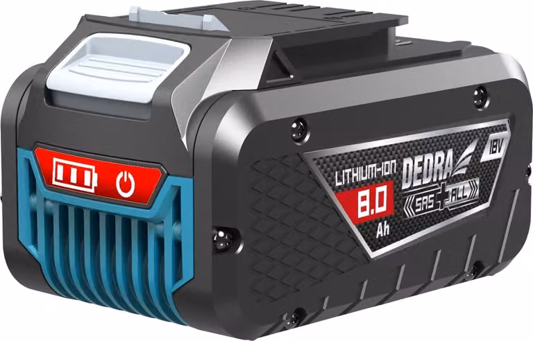 Batteria, Dedra Sas+All Ded6937 8.0Ah Agli Ioni Di Litio