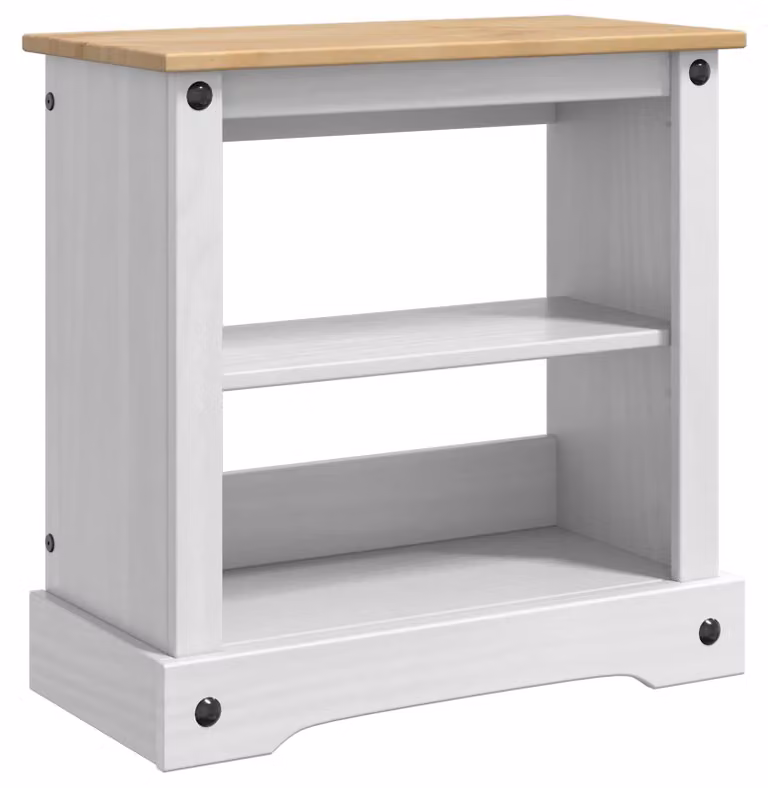 Supporto per acquario , bianco e marrone, dimensioni 60,5 x 30 x 60 cm, capacità massima 150 kg