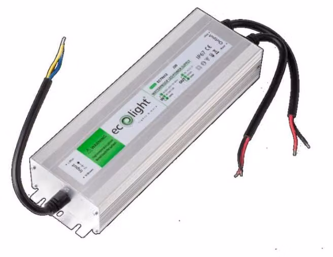 Alimentatore ermetico LED 250W 12V 20,83A 245x75x40 Ecolight EC79612