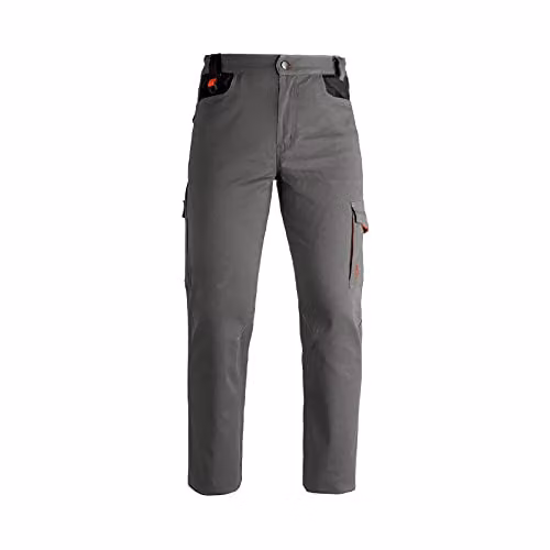 Kapriol Pantaloni da lavoro elasticizzati Industry grigio XL resistenti