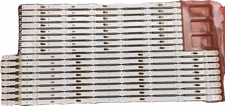 Kit striscia LED, 16 pezzi per retroilluminazione, 14 LED, lunghezza 1240 mm