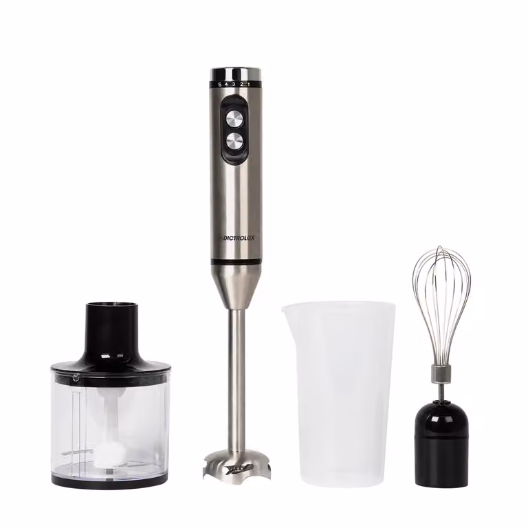 Dictrolux Multirobot da cucina Blend & Mix 400 Watt in argento con acciaio inossidabile e plastica