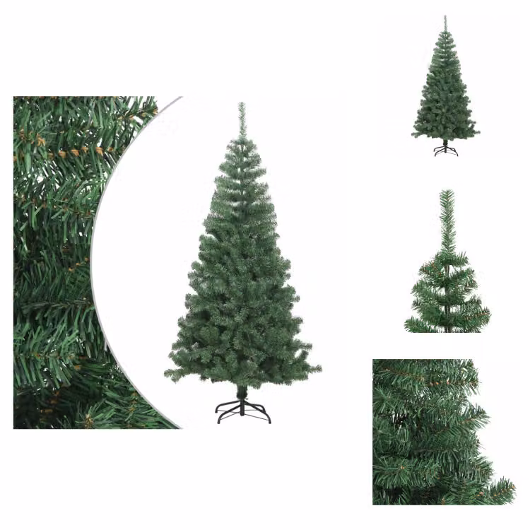 vidaXL Albero di Natale artificiale L 240 cm Verde - Alberi di Natale