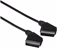Cavo Hama SCART a 21 poli, colore nero, lunghezza 1,5 m