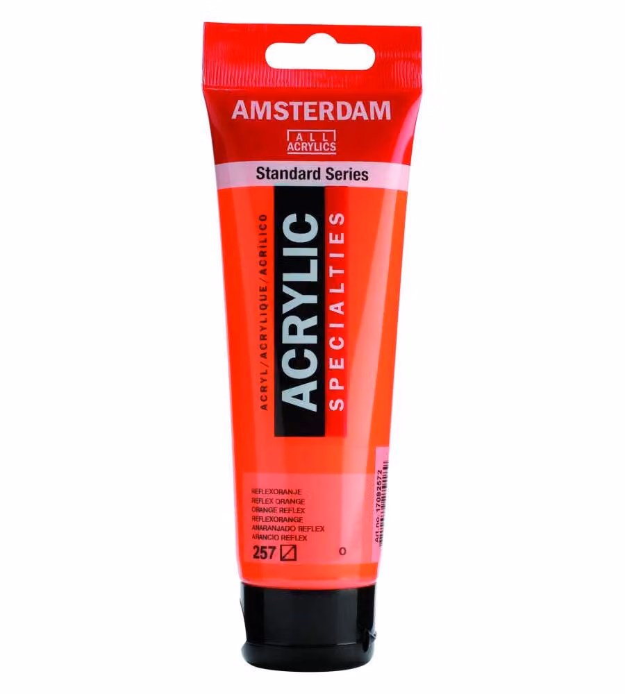 Amsterdam Acrylic 120 ml Arancio Reflex