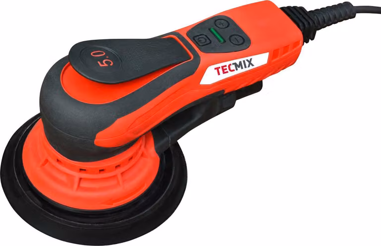 Levigatrice Eccentrica Tecmix Tmx Exs 350 5.0 [230V - Ue] - 350W, 4000-10000 Giri/Min, Ø150Mm, Motore Senza Spazzole