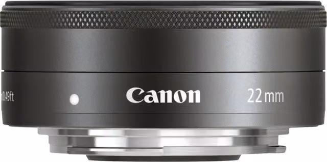 Obiettivo Canon EF-M 22mm f/2 STM per fotocamere mirrorless APS-C, Nero – 1
