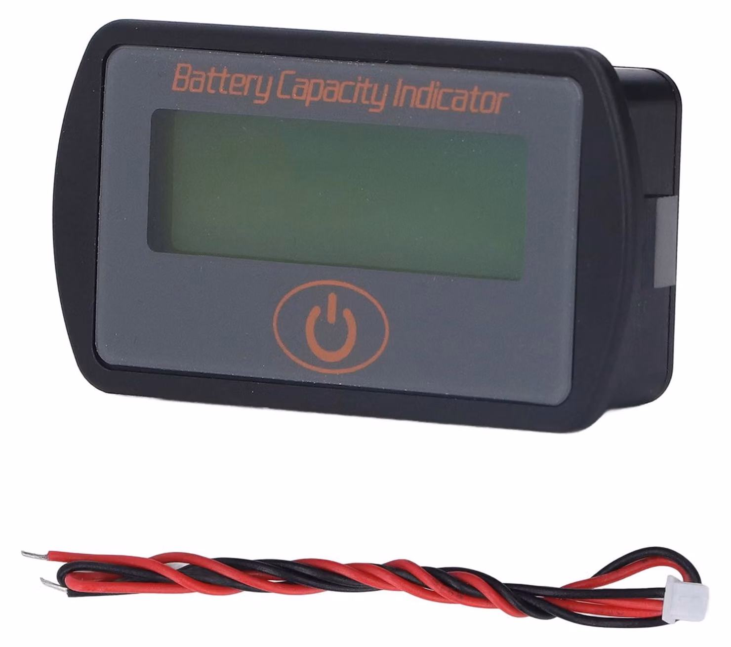 Misuratore di batteria, display impermeabile per la visualizzazione delle prestazioni delle batterie al litio, indicatore di capacità e di tensione, monitor per camper della serie 2