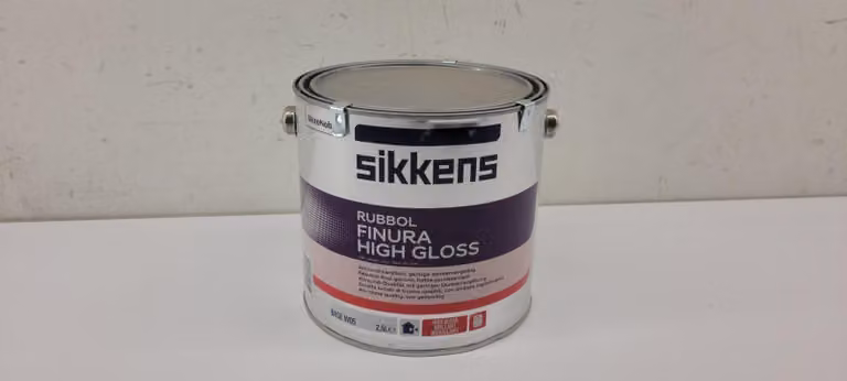 Sikkens Rubbol Finura High gloss, Fondo, Metallo, Legno, Alta brillantezza, Base W05, A base di solventi, Trasparente