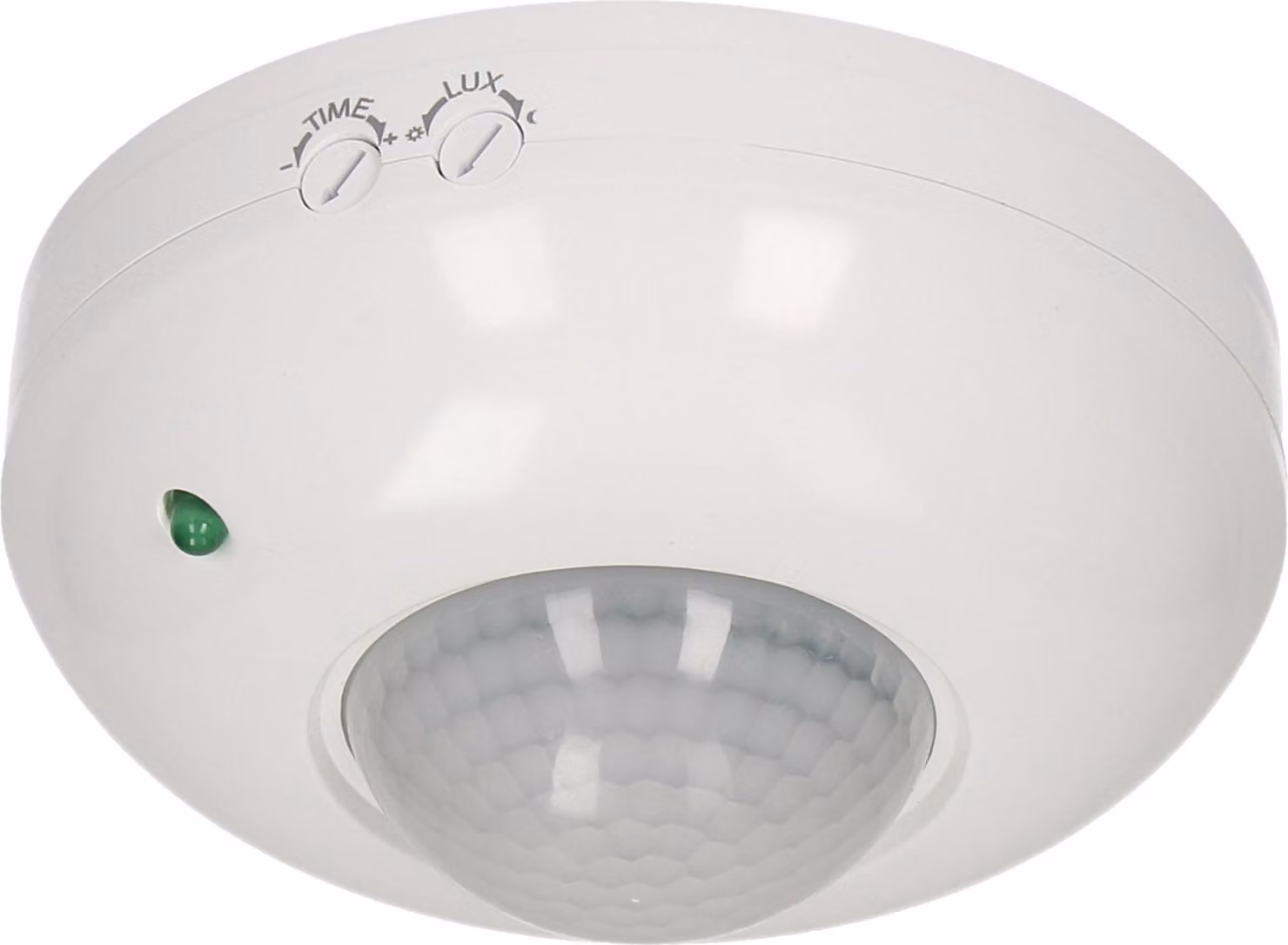 Sensore di movimento PIR 230V 50Hz, 6m, max. 1200W, bianco, ORNO, 360, IP20, infrarossi
