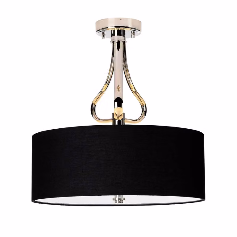 Lampadario Falmouth in cromo lucido, 3xG9x3W, metallo, dimensioni: 42,5x40x40 cm, IP44, Elstead