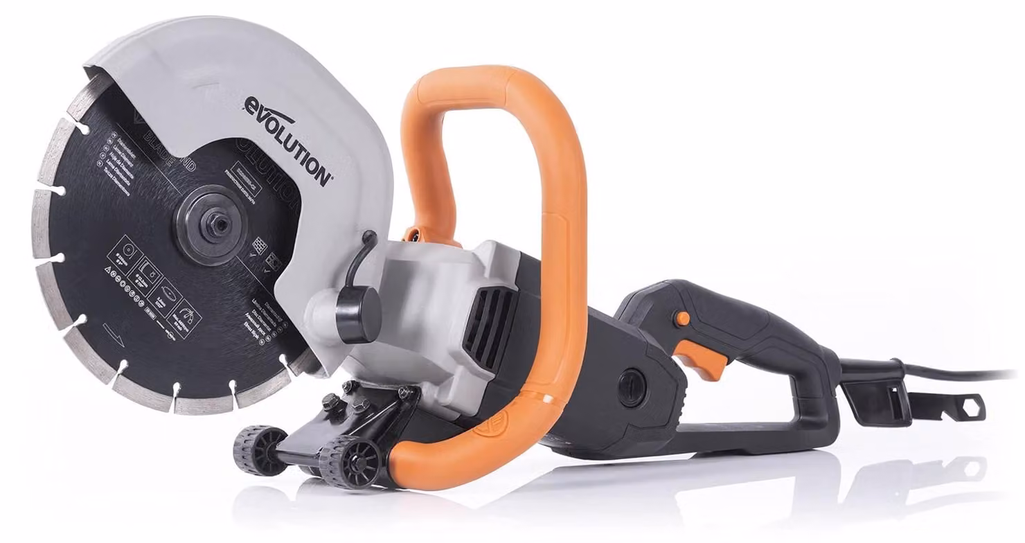Smerigliatrice angolare - 2000 W - 230 mm - Senza benzina - 7,2 kg - Con bocchettone per la polvere