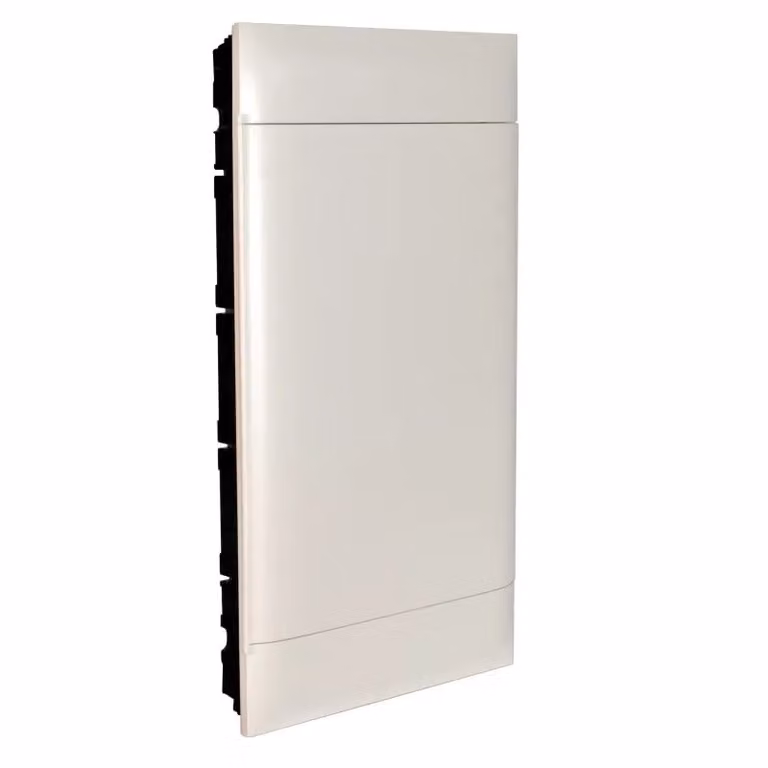 Distributore da incasso a parete Legrand Praktibox S, con sportello in plastica, bianco, 3x 12 moduli 135163
