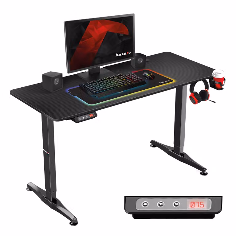 Tavolo Da Gioco Elettrico Per Computer Regolabile Huzaro