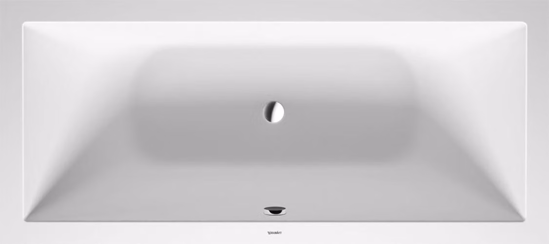 Vasca Duravit Vero air 180 x 80 x 61 cm versione da incasso, bianco, 700426000000000