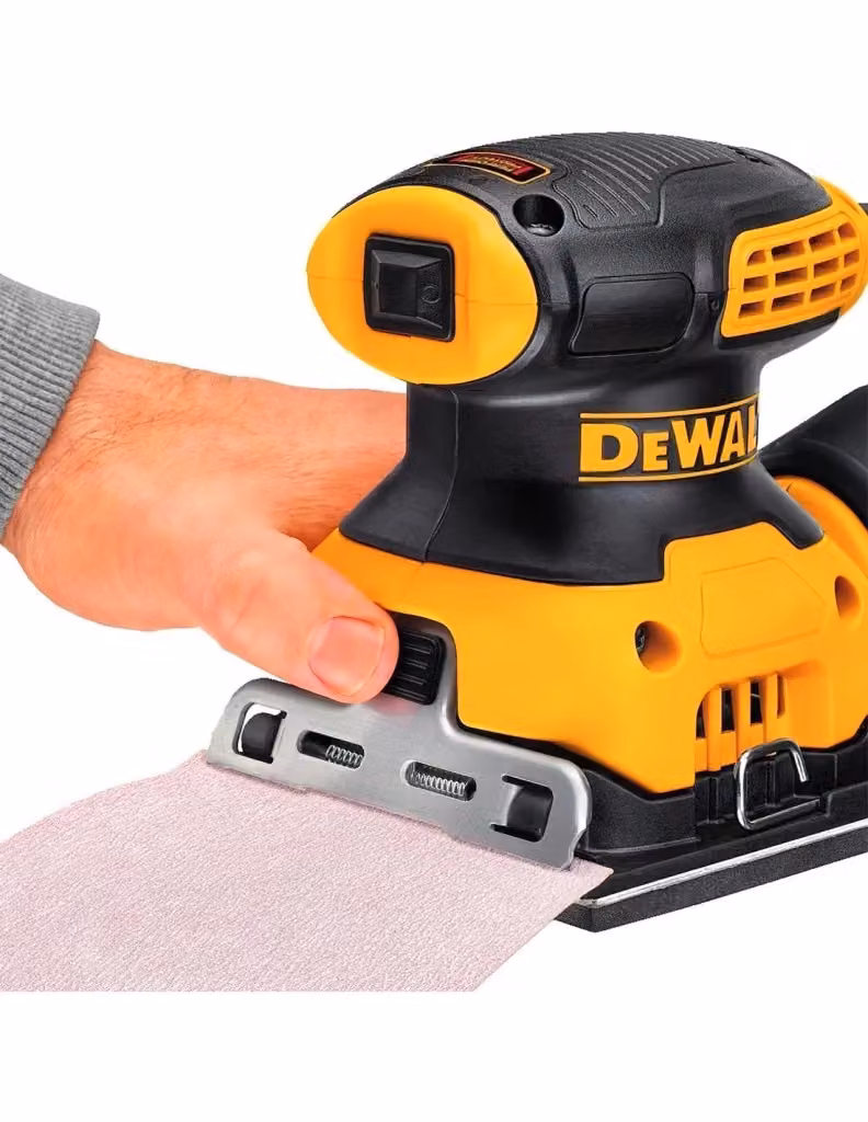 Levigatrice Orbitale DeWalt DWE6411-QS da 230W Gialla – 2