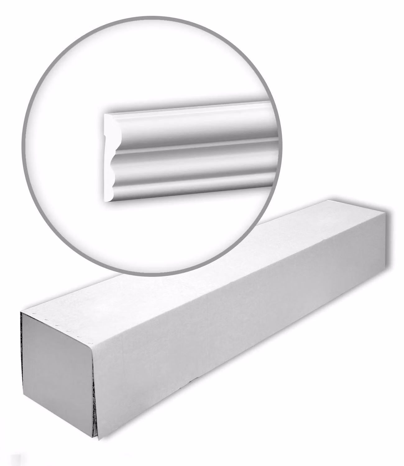Profhome strisce perimetrali 651400 1 cartone con 24 strisce decorative 48 m