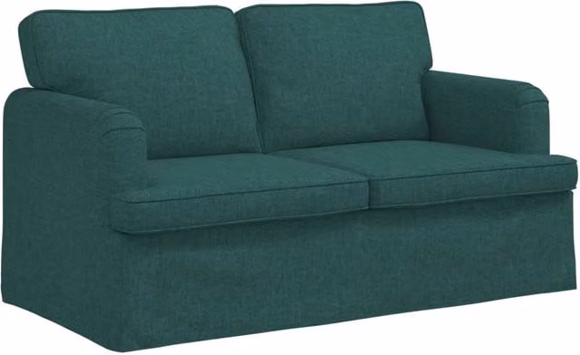 Divano | Divano da soggiorno | Sofa Verde Scuro 144 x 80 x 85 cm Tessuto