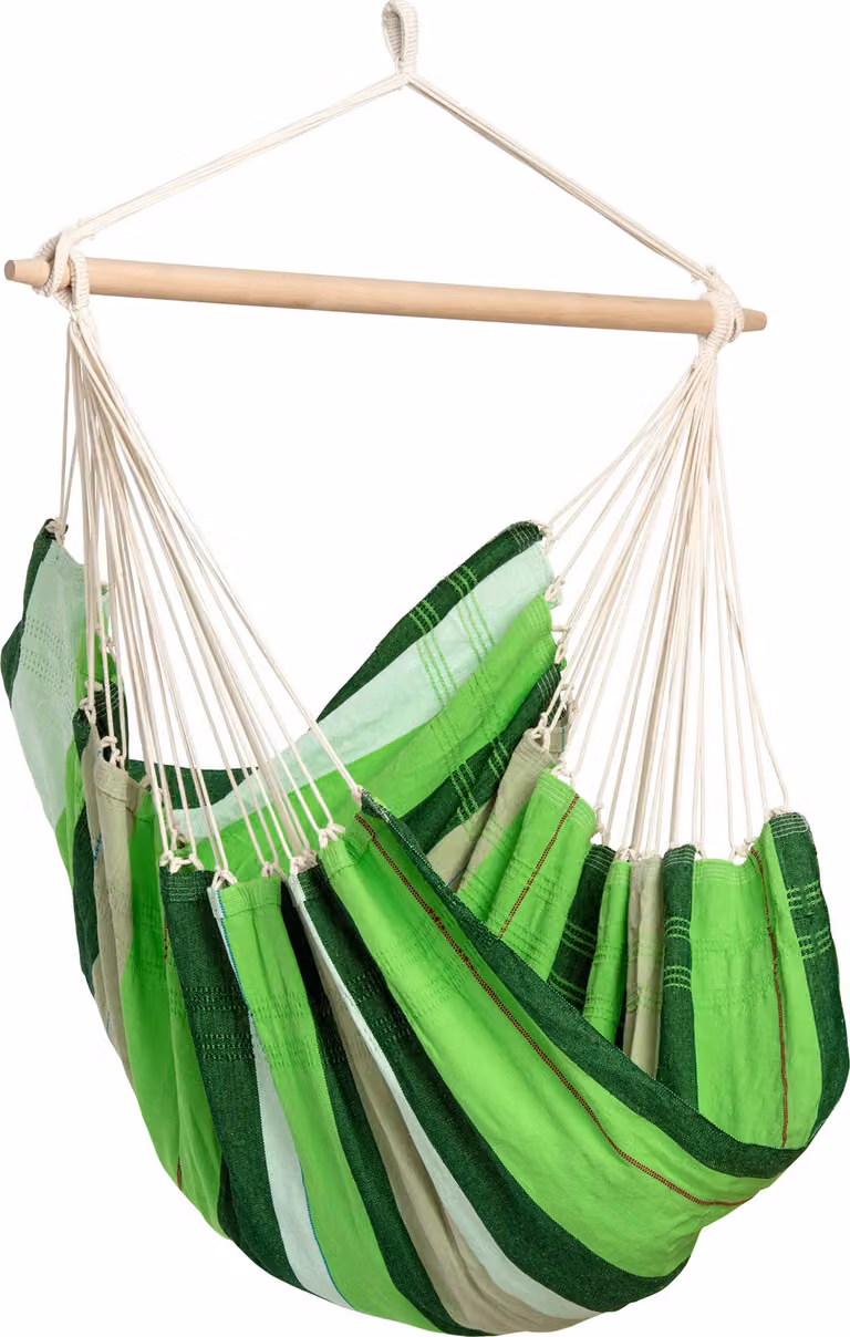 AMAZONAS XL Brasil Oliva, sedia sospesa con barra divisoria Seduta di circa 160 x 130 cm