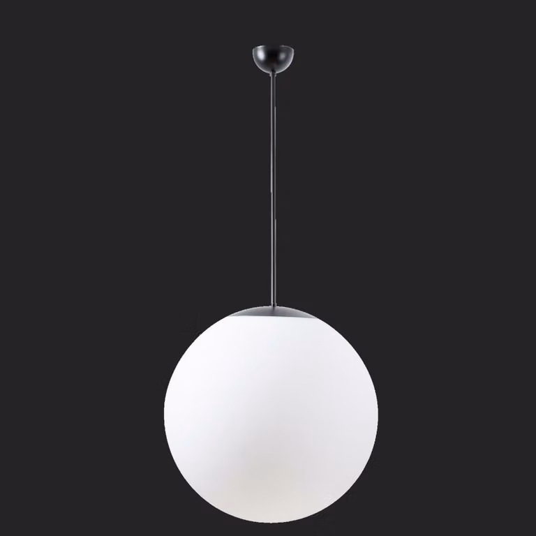 OSMONT ISI70529 ISIS P4 PM-M apparecchio a sospensione in plastica nero/bianco IP40 4000 K 41W LED combinazione di emergenza 3 h