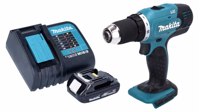 Avvitatore a batteria 42Nm 18V Li-Ion batterie 1,5Ah Makita trapano caricabatterie