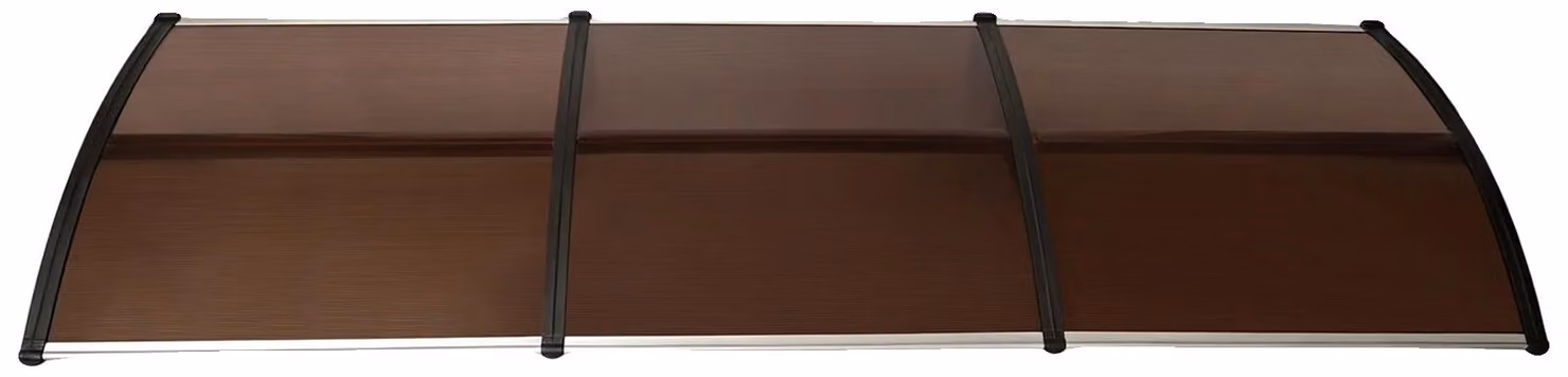 Tenda da porta, impermeabile, resistente ai raggi UV, disponibile nei colori marrone e nero