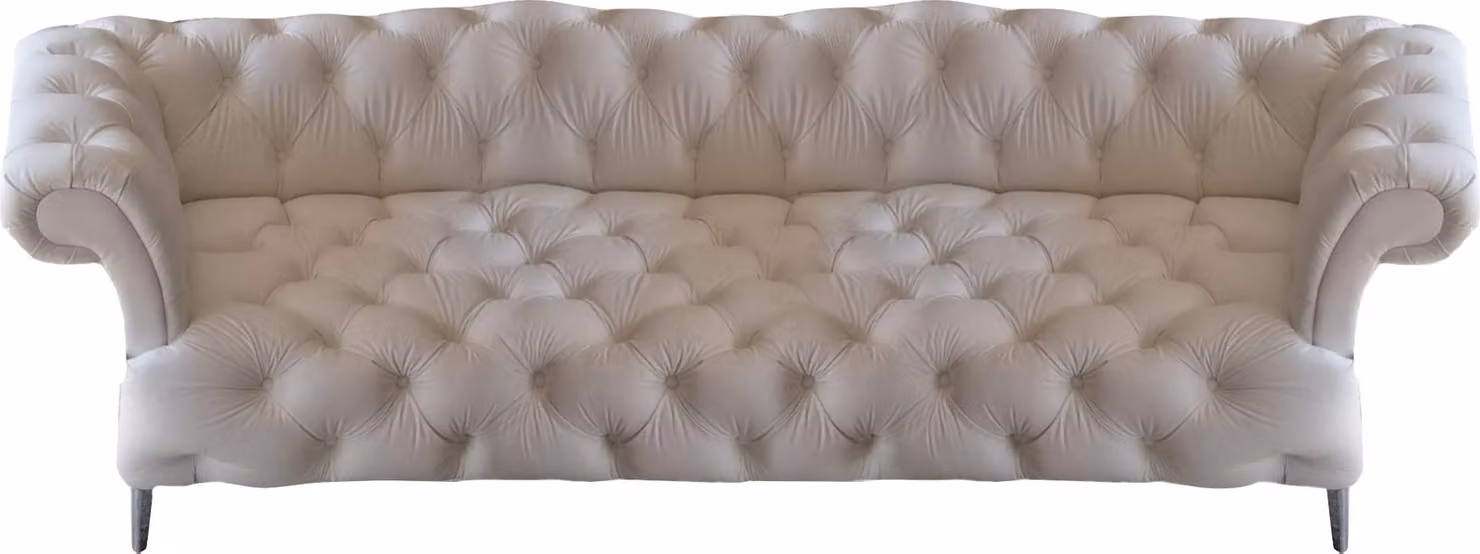 Modern Sofa Dreisitze Couch Chesterfield Einrichtung Polstermöbel Wohnzimmer