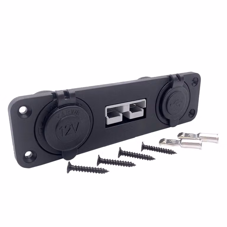Telaio di montaggio Offgridtec Spina Anderson - presa USB - accendisigari