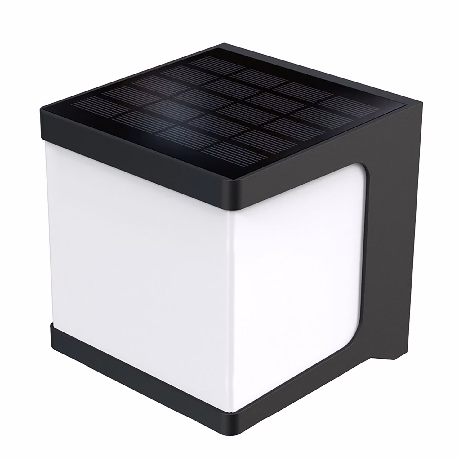 Applique solare a LED VIKING VSR18 IP54 6,25 W 1000 lm 4000 K nero con sensore di movimento