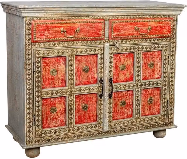 Credenza in legno multicolore 107x46x90h cm