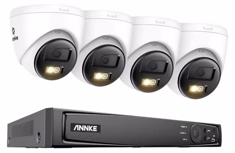 Sistema di telecamere di sicurezza - 4K Ultra HD - Telecamera da 8 megapixel - Audio bidirezionale - Per uso esterno - Telecamera di sorveglianza