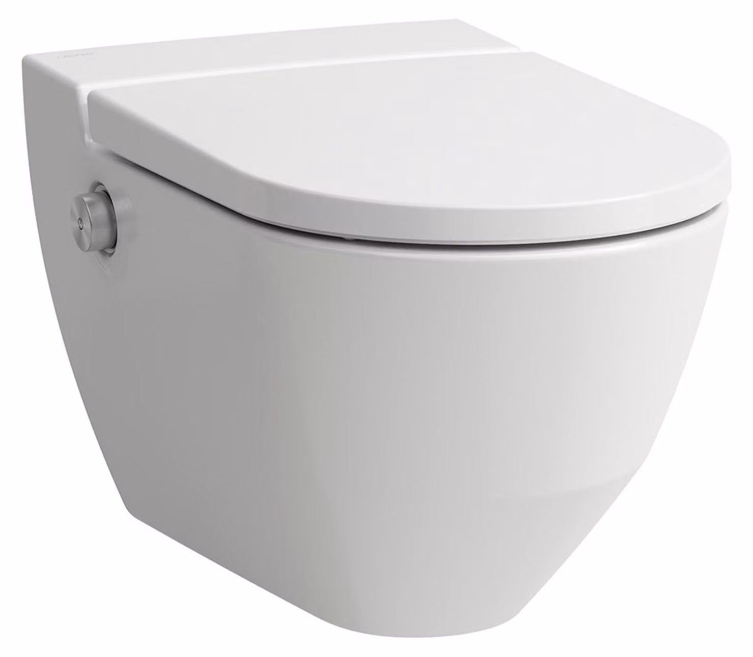 LAUFEN Cleanet Navia : WC douche murale, chasse d'eau basse, sans rebord, 370 x 580 x 380 mm, H8206014000001, H8206014000001