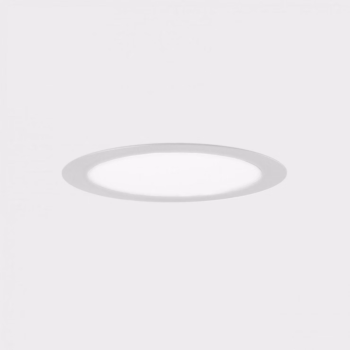 KOHL LIGHTING KOHL-Lighting DISC apparecchio da incasso con cornice 300 mm bianco 24 W CRI 80 3000K PHASE CUT
